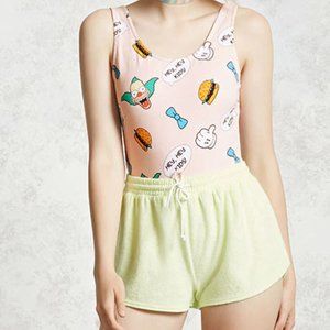 The Simpsons Krusty the Clown Bodysuit size L